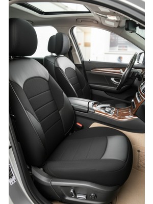 Fiat / Tofaş Şahin Oto Koltuk Kılıfı Ön Arka Tam Set Orqide Anka Serisi