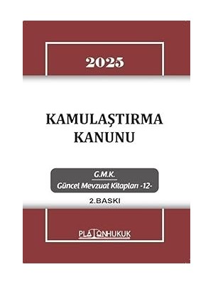 Platon Yayınları 2025 Kamulaştırma Kanunu - Gmk Güncel Mevzuat Kitapları 12 + 2. Edward Hasan Ali Yüce Klasikleri Set