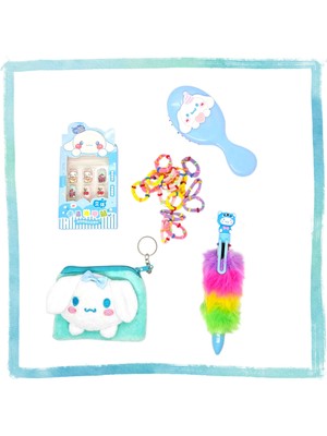 Jiro Accessories 🎁 Cinnamoroll Yılbaşı Hediye Seti – Sevimli Sürprizler Paketi