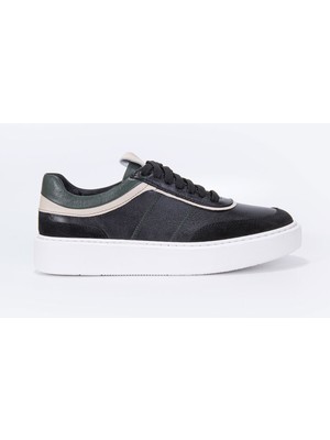 Vantaggio Shoes Biagi % 100 Hakiki Deri Erkek Sneaker Ayakkabı
