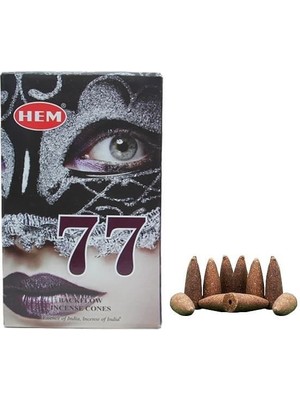 cosangroup Hem Geri Akış Konik Tütsü Şelale Uyumlu – Karbonsuz Doğal Tütsü (1 Kutu 12 Paket x 10 Adet = 120 Adet)