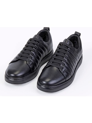 Vantaggio Shoes Lusso  % 100 Hakiki Deri Erkek Sneaker Ayakkabı