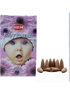 cosangroup Hem Geri Akış Konik Tütsü Şelale Uyumlu – Karbonsuz Doğal Tütsü (1 Kutu 12 Paket x 10 Adet = 120 Adet)