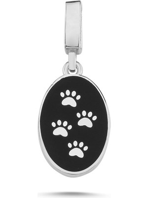 Silverize Mineli Pati Gümüş Kolye Ucu UC11