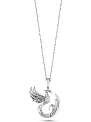 Silverize Anka Kuşu Gümüş Kolye ANK11