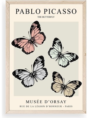 Marsilyan Picasso Ahşap Çerçeveli Tablo 17 x 23