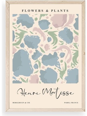 Marsilyan Henri Matisse Ahşap Çerçeveli Tablo 17 x 23