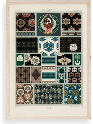 Marsilyan Motif Ahşap Çerçeveli Tablo 23 x 30