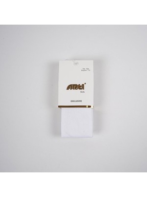 SHC4200 Alona Düz Külotlu Çorap 300183 Beyaz