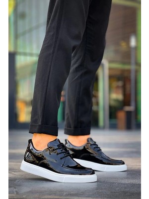 Kb-X5 Kuback Siyah Rugan Günlük Erkek Ayakkabı