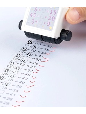 Eco Lounge Matematik Işlem Rulosu  Boşluk Doldurmalı Set