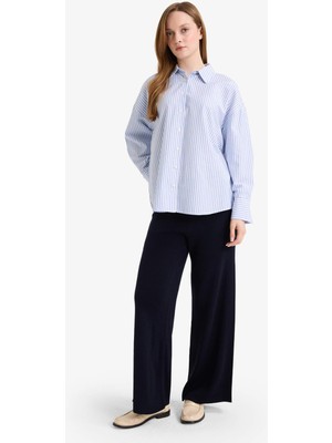 DeFacto Wide Leg Triko Pantolon G7249AX25CW