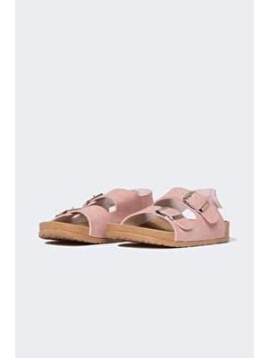 DeFacto Kız Çocuk Cırt Cırtlı Düz Taban Sandalet Poliüretan Malzemeden Rahat ve Şık Tasarım