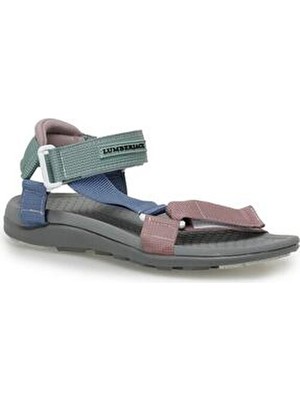 Lumberjack Glory Wmn 3fx Gri Kadın Sandalet Tekstil Malzeme ile Şık ve Rahat Tasarım