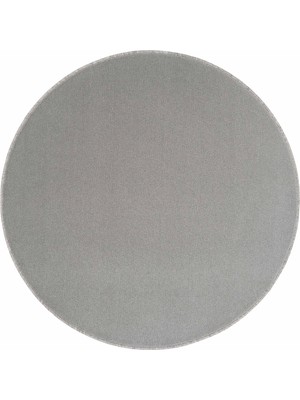 Cool Halı Monet Gri Düz Renk Kalın Yuvarlak Halı Sık Doku Dayanıklı Şık Giriş Antre Hol Balkon Mutfak Halısı