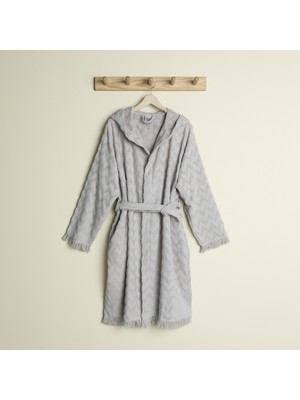 Linens Noire Pamuk L/xl Bornoz Stone