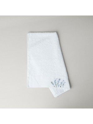 Linens Lunel Bambu 50X85 cm Yüz Havlusu Beyaz