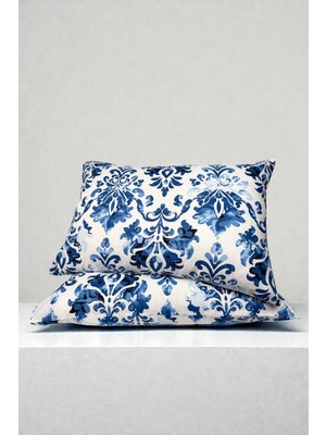 Cotton Collection Ranforce 2li Yastık Kılıfı Akdeniz