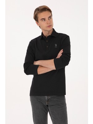 U.s. Polo Assn. Erkek Siyah Sweatshirt 50307692-VR046