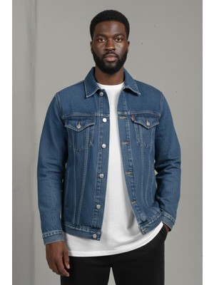 Wkm Erkek Regular Fit Rahat Kesim Çift Cepli Denim Kot Ceket