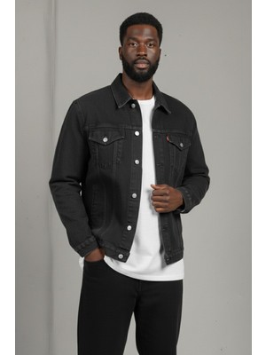 Wkm Erkek Regular Fit Rahat Kesim Çift Cepli Denim Kot Ceket