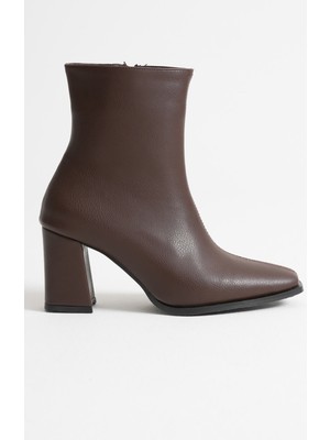 Alice Dress Muso Kadın Acı Kahve Topuklu Bot