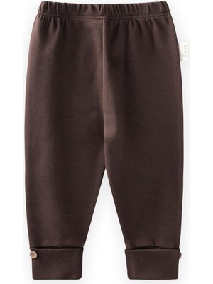 Cigit Uzayabilen Tayt Pantolon 0-3 Yaş Kahverengi