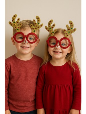 Okavango Unisex Yılbaşı Süsü Yılbaşı Gözlüğü Yılbaşı Temalı Hediyeler 16 Yaşa Kadar Uygun