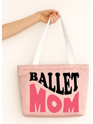 Ada Kostüm Ballet Mom Tasarım Mat Saten Çanta