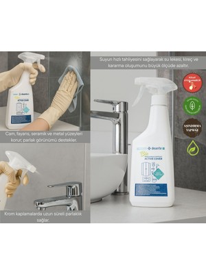 Deante EVYE VE ARMATÜRLER İÇİN ACTİVE COVER PLUS UZUN  SÜRELİ YÜZEY KORUYUCU TEMİZLEYİCİ