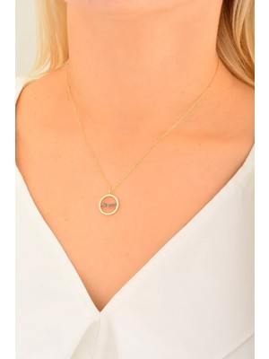 Cebeci Atatürk Imzalı Halka Kolye