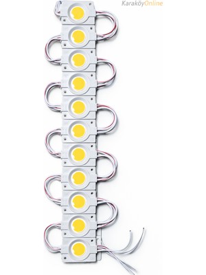 12VOLT 2.4WATT Kare Cob Modül LED IP65 Dış Mekan (10 Adet)