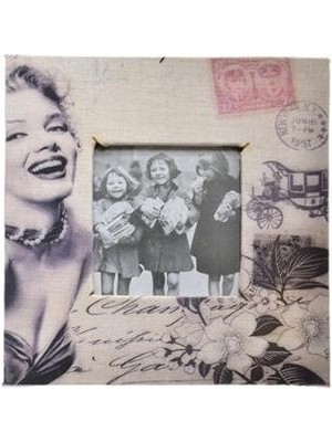 Sad Şad® Decotown Marilyn Monroe Tasarım Ahşap Resim Fotoğraf Çerçevesi