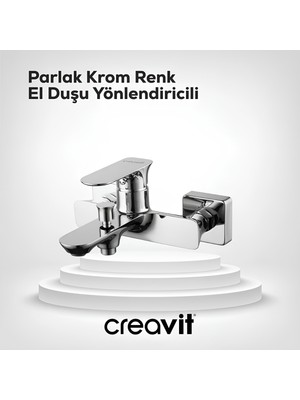 Creavit Pure Krom Banyo Bataryası PR2500