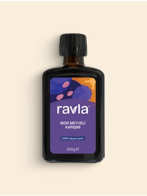 Ravla Mor Meyveli Karışım - 330g
