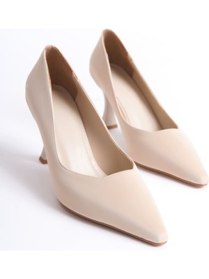 Alice Dress Cordelia Kadın Bej Saten Stiletto