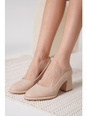 Alice Dress Candie Nude Cilt Kadın Stiletto