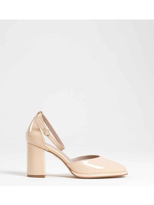 Alice Dress Theresa Açık Sarı Rugan Kadın Topuklu Ayakkabı