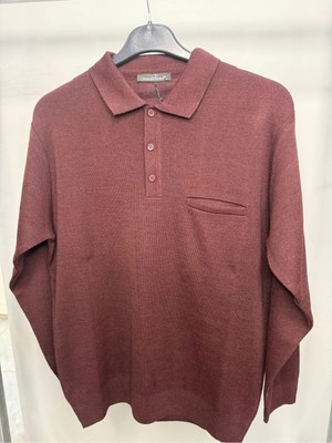 Woolen World Polo Yaka Erkek Kazak