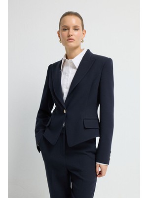 Adl Mono Kapama Ceket Lacivert 11944194003