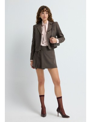 Adl Mini Etek Kahve 12746009000