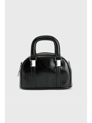 Adl Çift Kulplu Çanta Siyah 12145491000