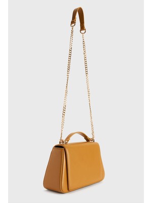 Love My Body Tokalı Zincir Detaylı Çanta Safran 121L9585001