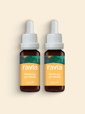 Ravla 2'li Ürün - Propolisli Zeytinyağ 20ml