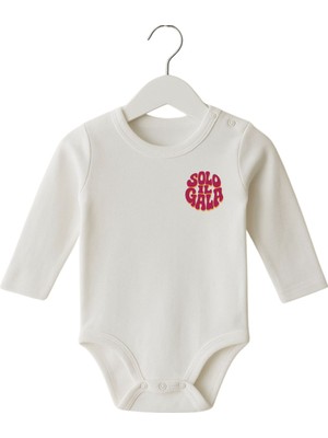 Babytex %100 Pamuk Uzun Kollu Bebek Body&zıbın Zıbın Omuzdan Çıtçıtlı