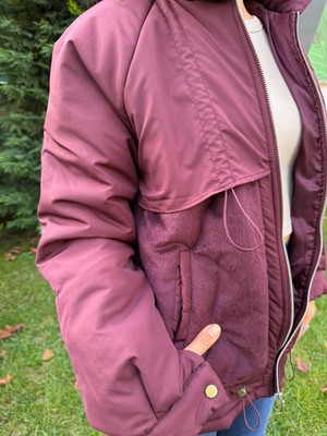 Hopeful Design Hopefuldesign Mont Peluş Detaylı Mont