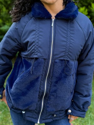 Hopeful Design Hopefuldesign Mont Peluş Detaylı Mont