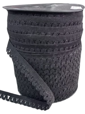 Marsilyan Çamaşır Askısı Şerit En 1 cm Siyah 5 Metre