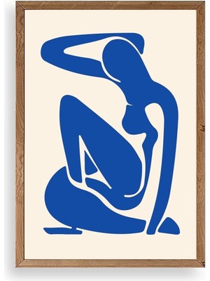 Marsilyan Matisse Ahşap Çerçeveli Tablo 23 x 30