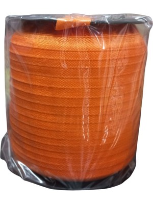 Marsilyan Çamaşır Lastiği Düz 1 cm  1 Metre Turuncu